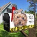 Life is Better with a Yorkie Decorative Curbside Farm Mailbox Cover