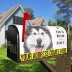 Life is Better with a Husky Decorative Curbside Farm Mailbox Cover
