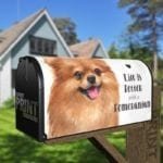 Life is Better with a Pomeranian Decorative Curbside Farm Mailbox Cover