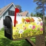 Little Adorable Flower Cottage Decorative Curbside Farm Mailbox Cover