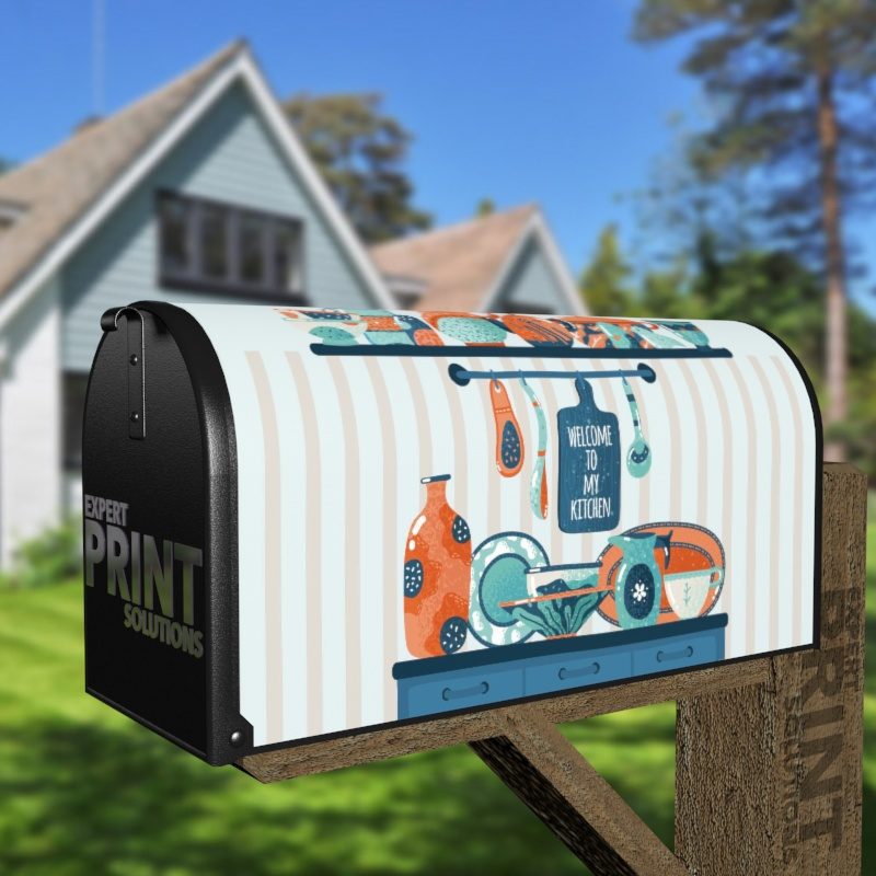 Beautiful Summer Ocean Sunset Decorative Curbside Farm Mailbox Cover