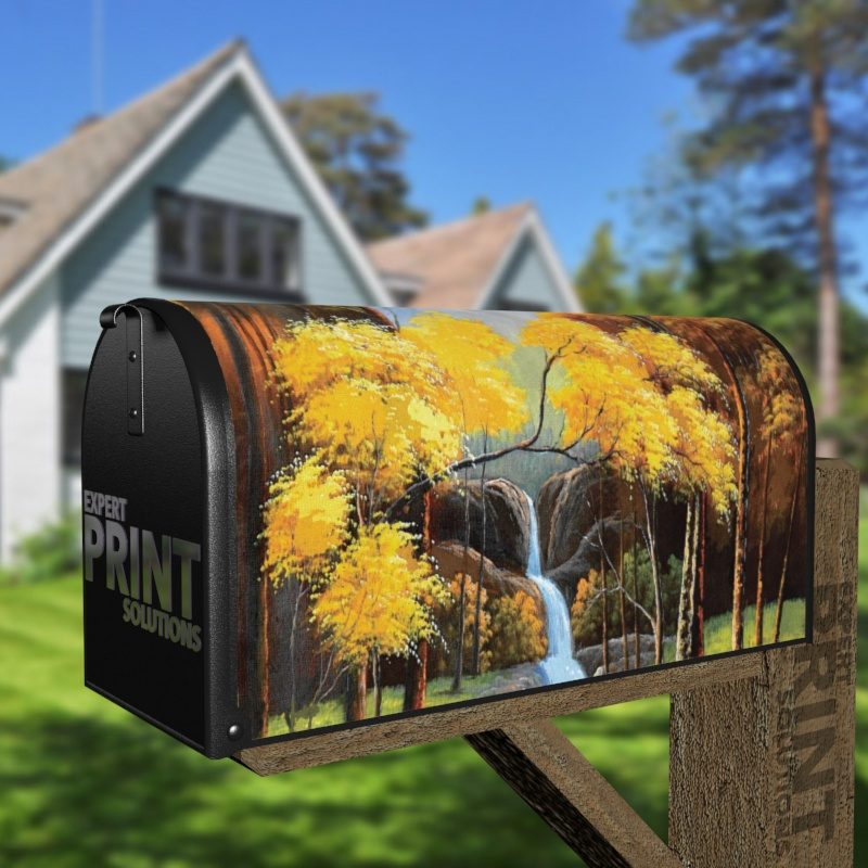 Autumn in the Woods Decorative Curbside Farm Mailbox Cover