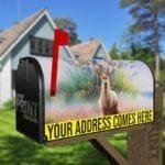 Beautiful Flower Deer Family #2 Decorative Curbside Farm Mailbox Cover