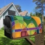 Colorful Abstract Design #5 Decorative Curbside Farm Mailbox Cover