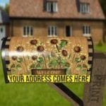 Sunflower Welcome Decorative Curbside Farm Mailbox Cover