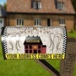 Saltbox House Welcome Decorative Curbside Farm Mailbox Cover