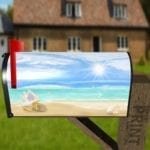 Sand, Sea, Sunshine Decorative Curbside Farm Mailbox Cover