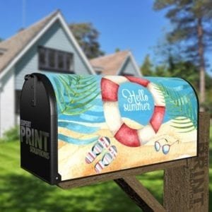 Beautiful Summer Holiday Design #2 Decorative Curbside Farm Mailbox Cover