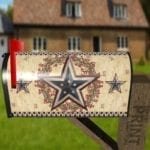 Primitive Country Folk USA Barn Star #5 Decorative Curbside Farm Mailbox Cover