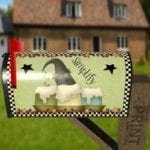 Primitive Country Folk Design #19 - Simplify Decorative Curbside Farm Mailbox Cover