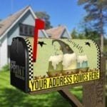 Primitive Country Folk Design #19 - Simplify Decorative Curbside Farm Mailbox Cover