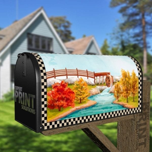 Live Simply Live Well Decorative Curbside Farm Mailbox Cover