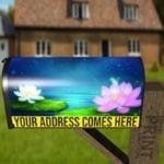 The Moon and Waterlilies Decorative Curbside Farm Mailbox Cover