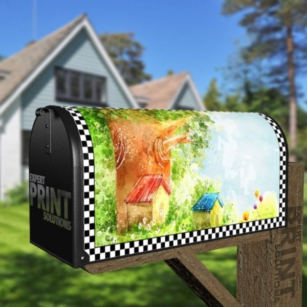 669-welcome-to-our-home-2-farm-mailbox-magnetic-cover Welcome to Our Home #2 Decorative Curbside Farm Mailbox Cover