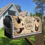 Life is Better on the Farm Decorative Curbside Farm Mailbox Cover