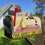 Cute Mouse Drinking Wine Decorative Curbside Farm Mailbox Cover