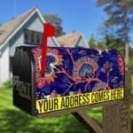 Bohemian Folk Art Ethnic Paisley Design #9 Decorative Curbside Farm Mailbox Cover