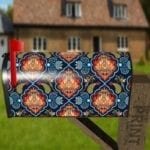 Bohemian Folk Art Ethnic Paisley Design #12 Decorative Curbside Farm Mailbox Cover