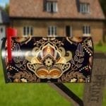 Bohemian Folk Art Ethnic Paisley Design #18 Decorative Curbside Farm Mailbox Cover