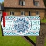Beautiful Ethnic Bohemian Folk Pattern #2 Decorative Curbside Farm Mailbox Cover