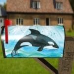 Beautiful Jumping Orca Decorative Curbside Farm Mailbox Cover