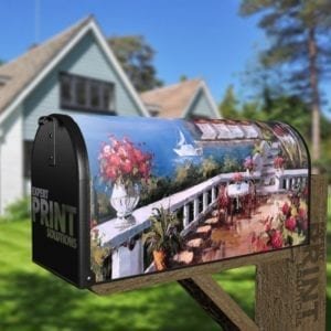 Beautiful Italian Terrace Decorative Curbside Farm Mailbox Cover