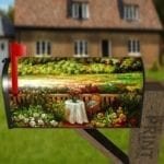 Beautiful Night on a Terrace Decorative Curbside Farm Mailbox Cover