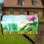 704-little-fairy-sleeping-farm-mailbox-reflective-cover Little Fairy Sleeping Decorative Curbside Farm Mailbox Cover