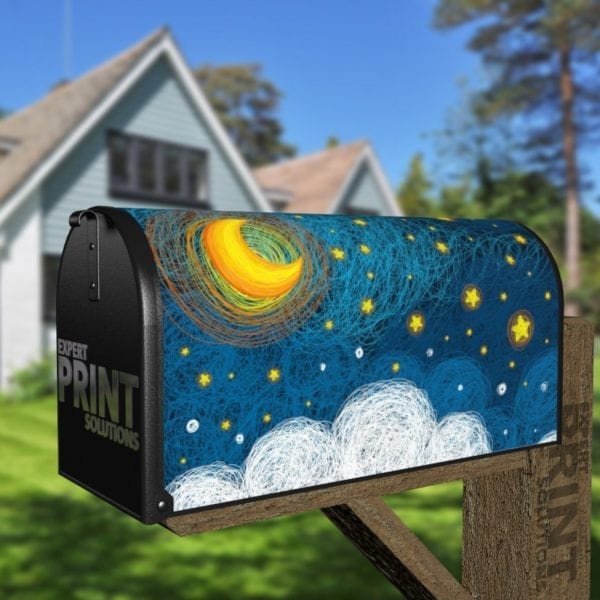 A Starry Sky Decorative Curbside Farm Mailbox Cover