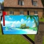 724-summer-holiday-curbside-mailbox-vinyl-cover Summer Holiday Decorative Curbside Farm Mailbox Cover