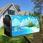 724-summer-holiday-farm-mailbox-magnetic-cover Summer Holiday Decorative Curbside Farm Mailbox Cover