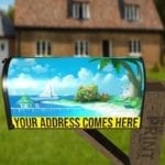 724-summer-holiday-farm-mailbox-reflective-cover Summer Holiday Decorative Curbside Farm Mailbox Cover