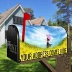 793-enjoying-summer-rural-mailbox-magnetic-cover Enjoying Summer Decorative Curbside Farm Mailbox Cover