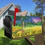 798-tree-of-colors-rural-mailbox-magnetic-cover Tree of Colors Decorative Curbside Farm Mailbox Cover