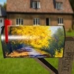 Autumn Road Decorative Curbside Farm Mailbox Cover