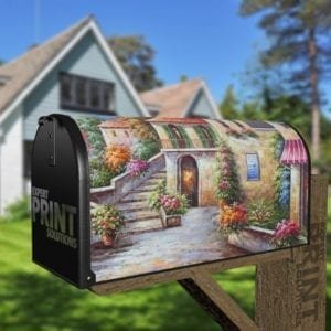 Beautiful Italian Cottage #2 Decorative Curbside Farm Mailbox Cover