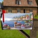 Beautiful Italian Seaside Decorative Curbside Farm Mailbox Cover